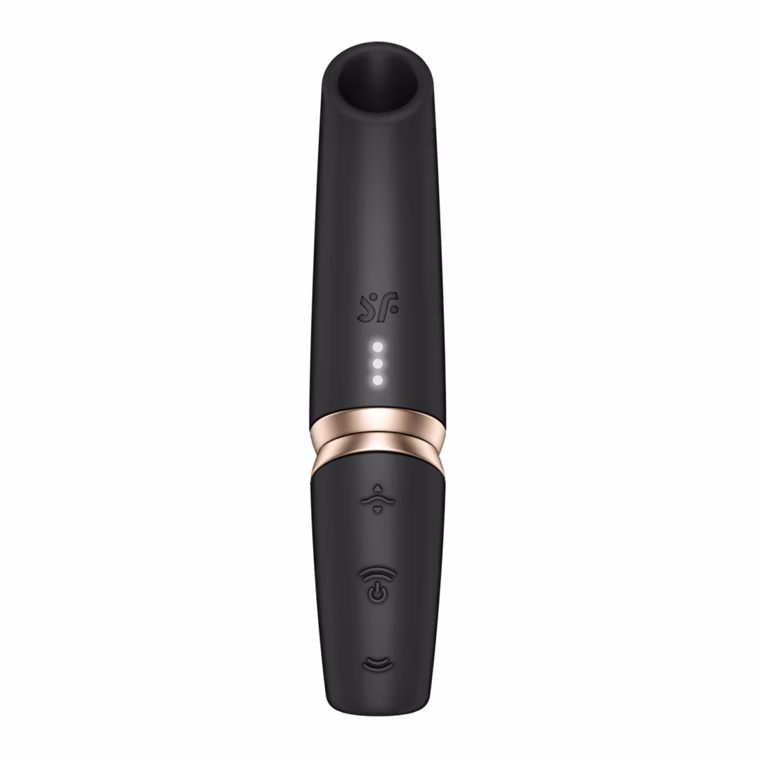 Вакуумний стимулятор Satisfyer Perfect Kiss, магнітна технологія 3D Air Pulse, 30 режимів роботи — фото 3