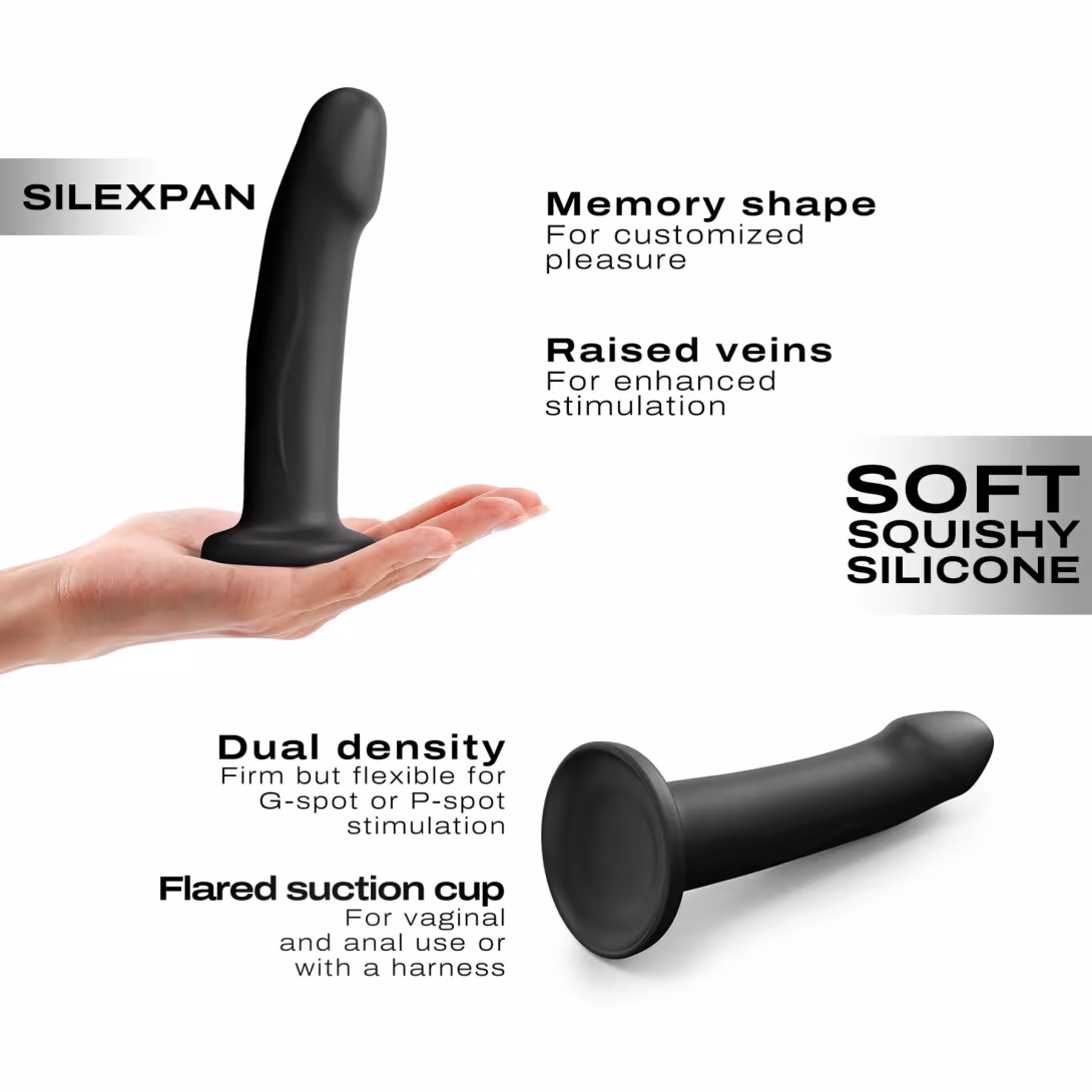 Фалоімітатор Dorcel Real Pleasure L Black — фото 4