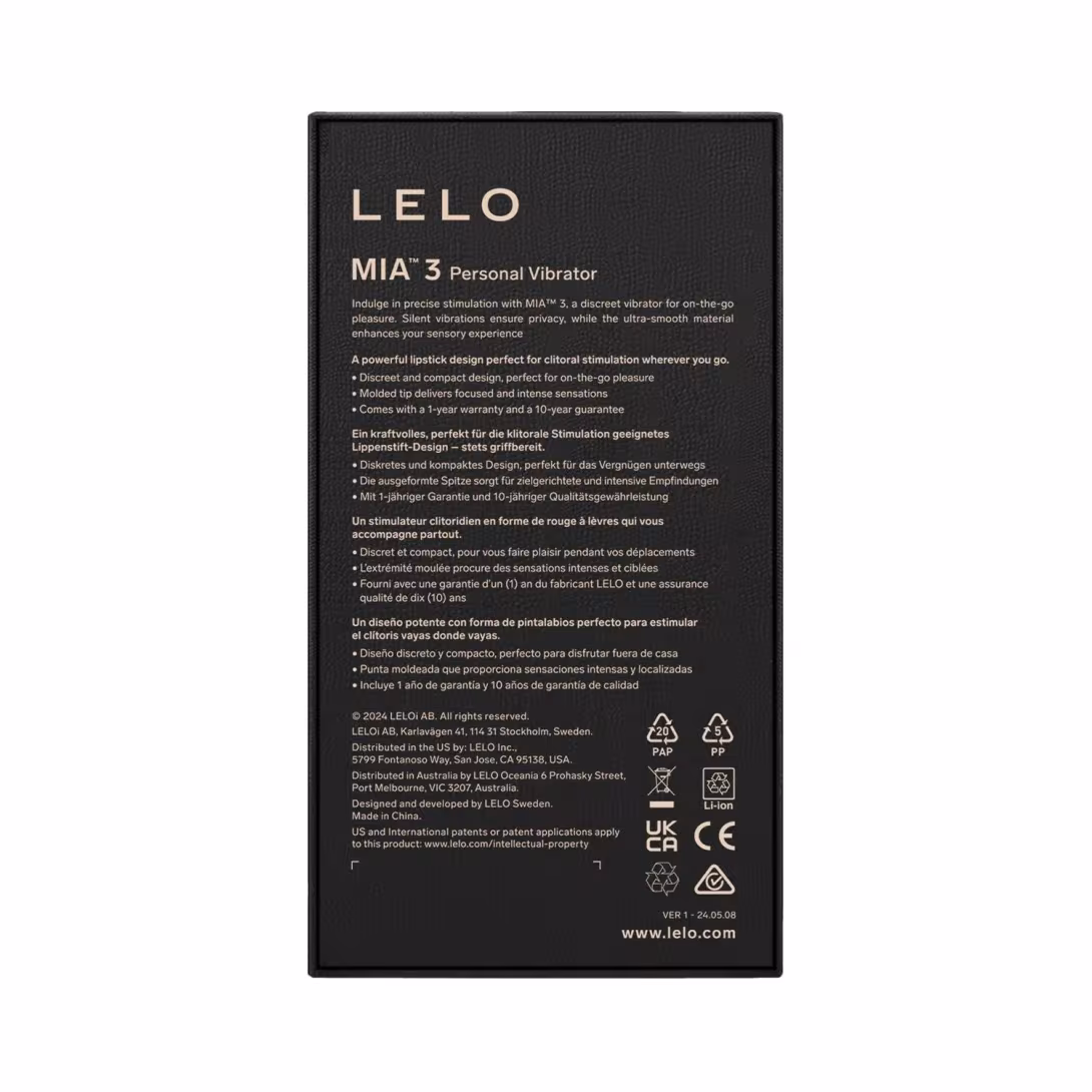 Шикарна віброкуля LELO Mia 3 Deep Rose — фото 10