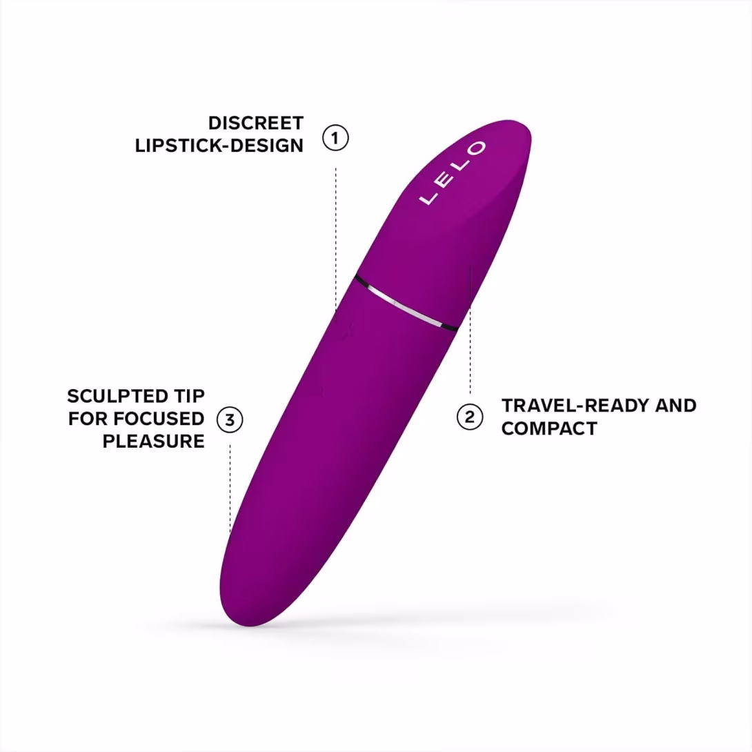 Шикарна віброкуля LELO Mia 3 Deep Rose — фото 5