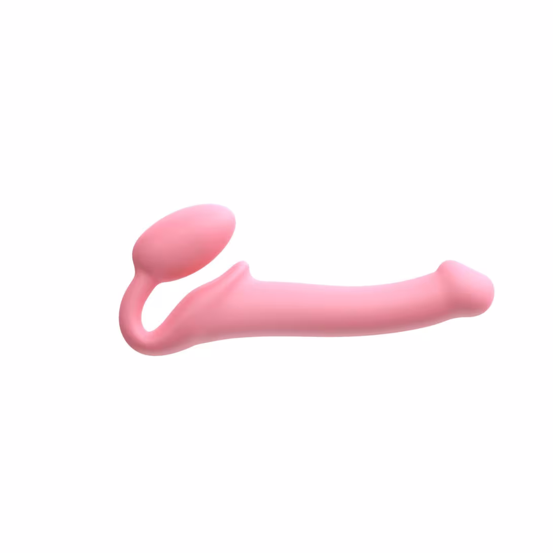 Безремінний страпон Strap-On-Me Rose L, повністю регульований, діаметр 3,7 см