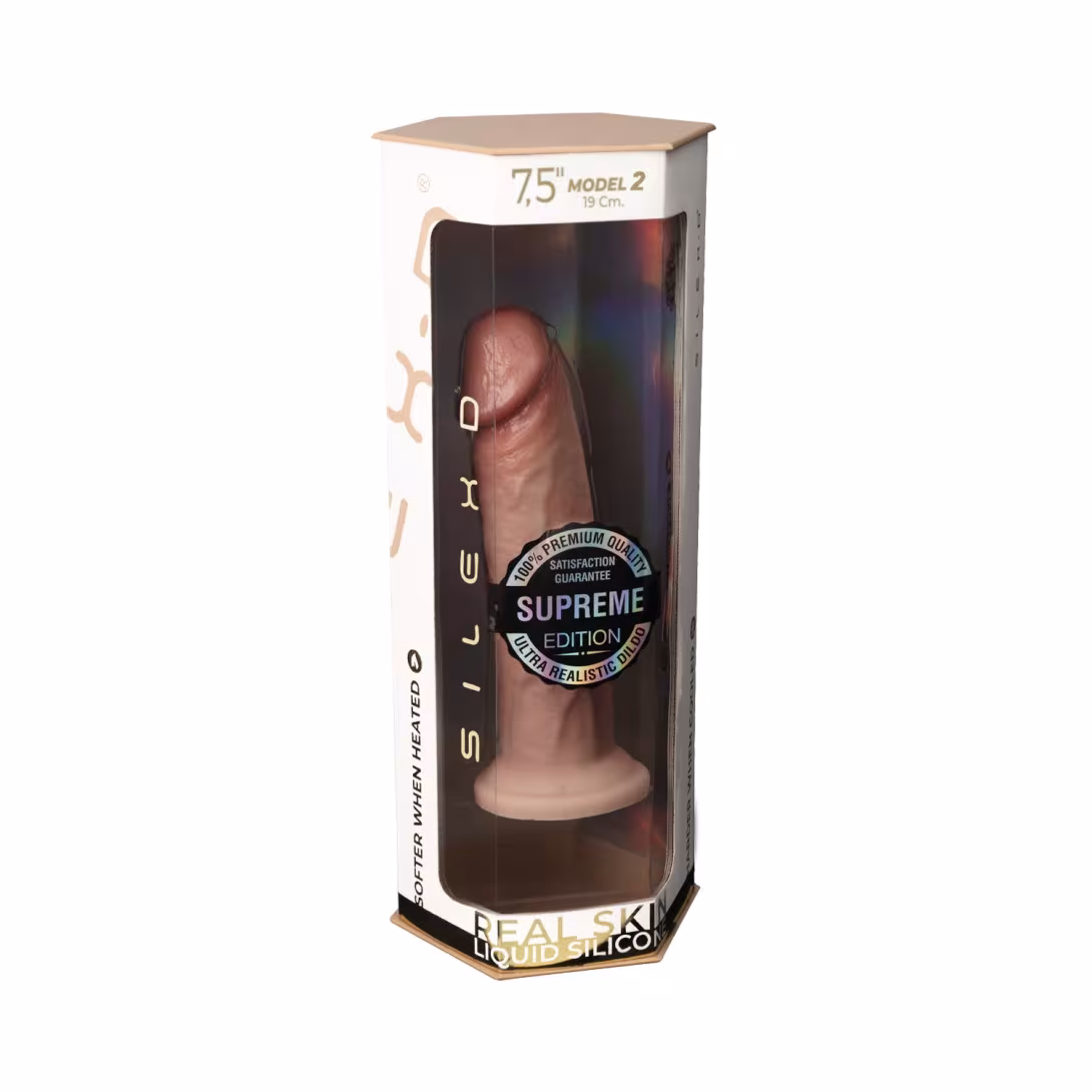 Фалоімітатор SilexD Henry Flesh Premium Real Skin (MODEL 2 size 7.5in) — фото 6