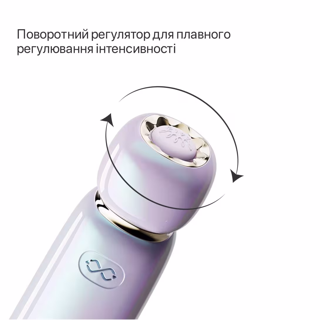 Вакуумний кліторальний стимулятор Zalo Lia Lavender Purple, 3 насадки, 3 режими, різна інтенсивність — фото 4