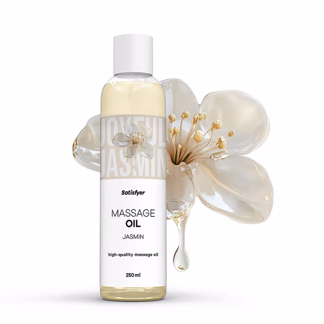 Масажна олія Satisfyer Massage Oil Jasmin 250 мл — фото 2