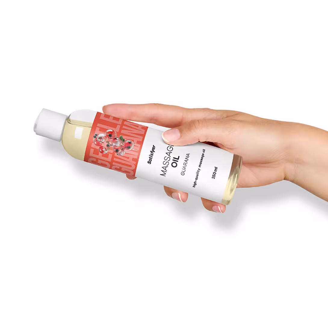 Масажна олія Satisfyer Massage Oil Guarana 250 мл — фото 6