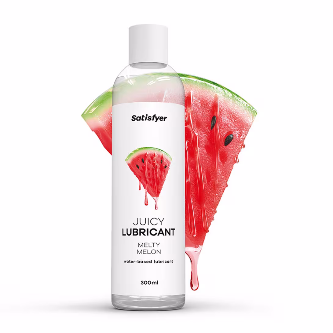 Лубрикант на водній основі Satisfyer Juicy Lubricant Melty Melon water based 300 мл — фото 2