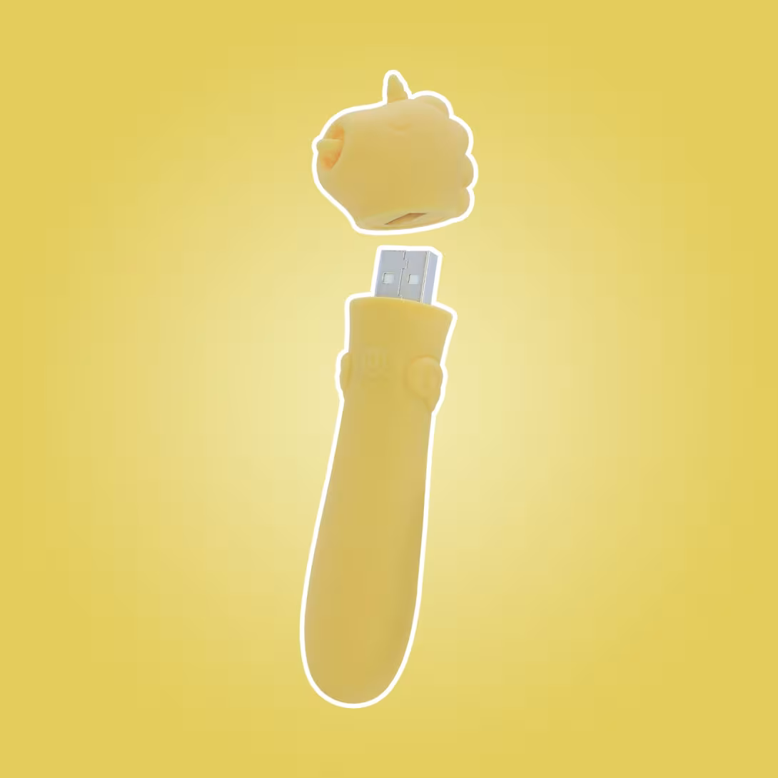 Вібратор-єдиноріжка Unihorn USB Bullet – Bean Blossom, віброкуля, USB-зарядка, 10 режимів — фото 8