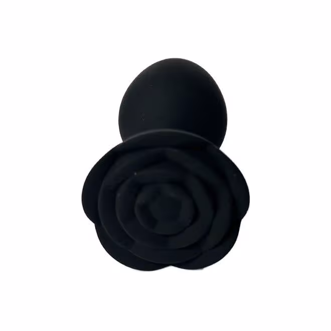 Набір силіконових анальних пробок BMS Roses Til’ Dawn Silicone Anal Plug Kit Starter Kit Black — фото 4