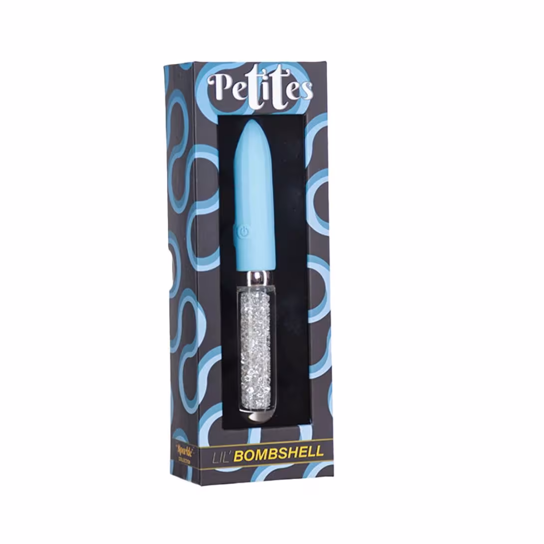 Вібратор Petites Lil’ Bombshell Vibrator - Blue — фото 5