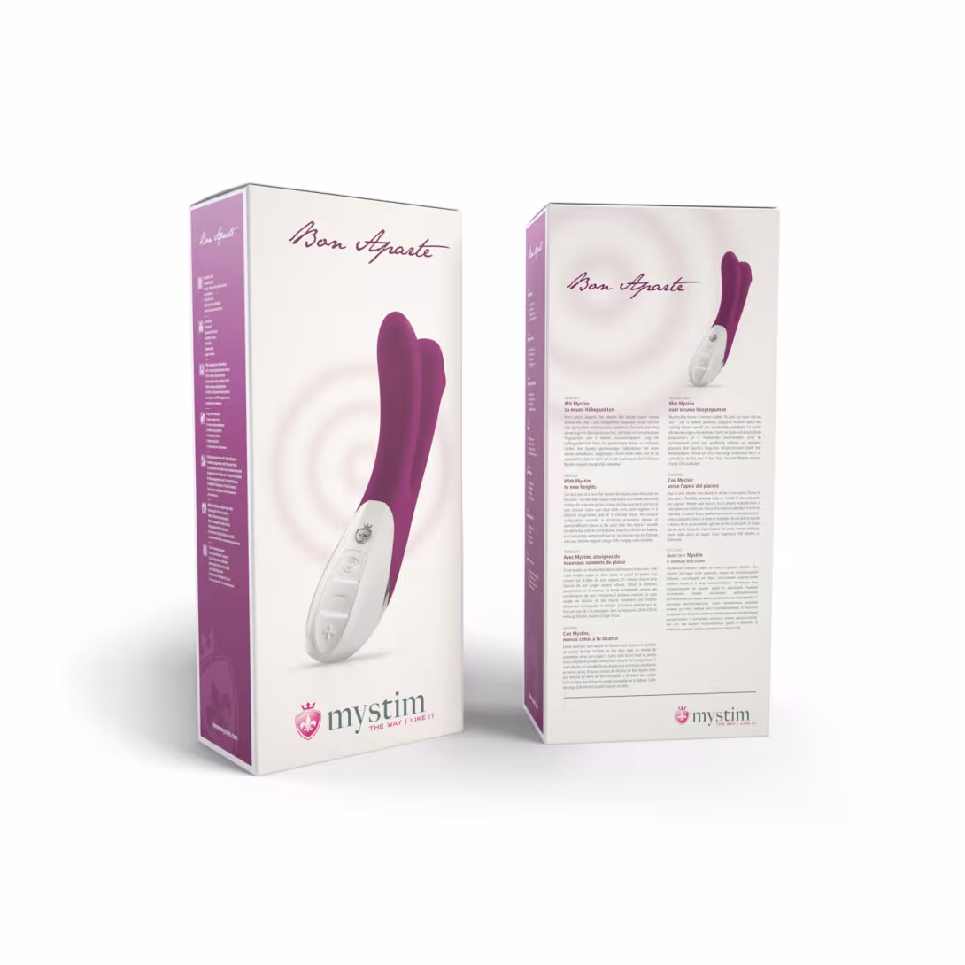 Вібратор Mystim Bon Aparte oh so aubergine — фото 12