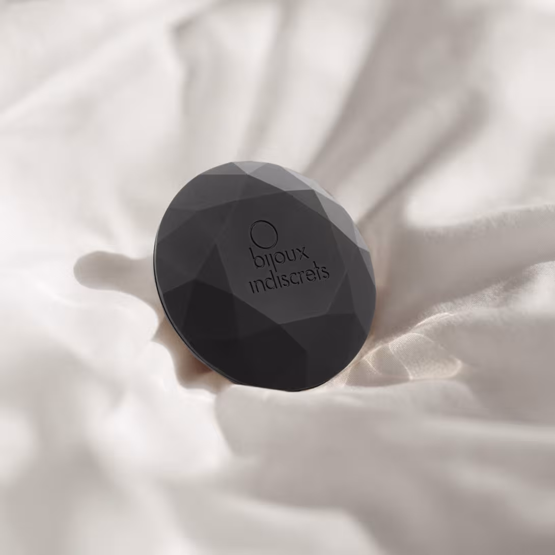 Вібромасажер діамант Bijoux Indiscrets - Twenty One Black, стильний аксесуар для дамської сумочки — фото 6