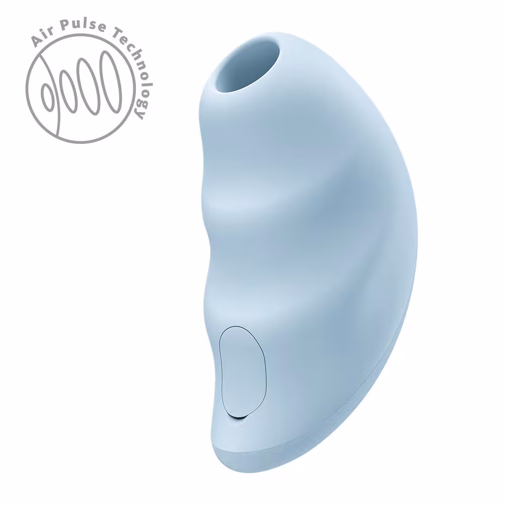 Вакуумний стимулятор Fun Factory Intense Sky Blue, 11 режимів роботи, перезаряджуваний — фото 2