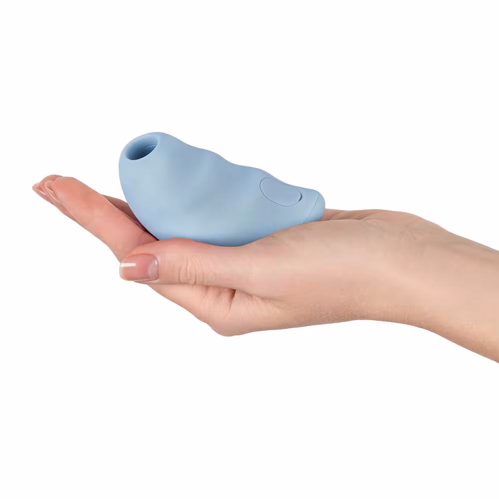 Вакуумний стимулятор Fun Factory Intense Sky Blue, 11 режимів роботи, перезаряджуваний — фото 7