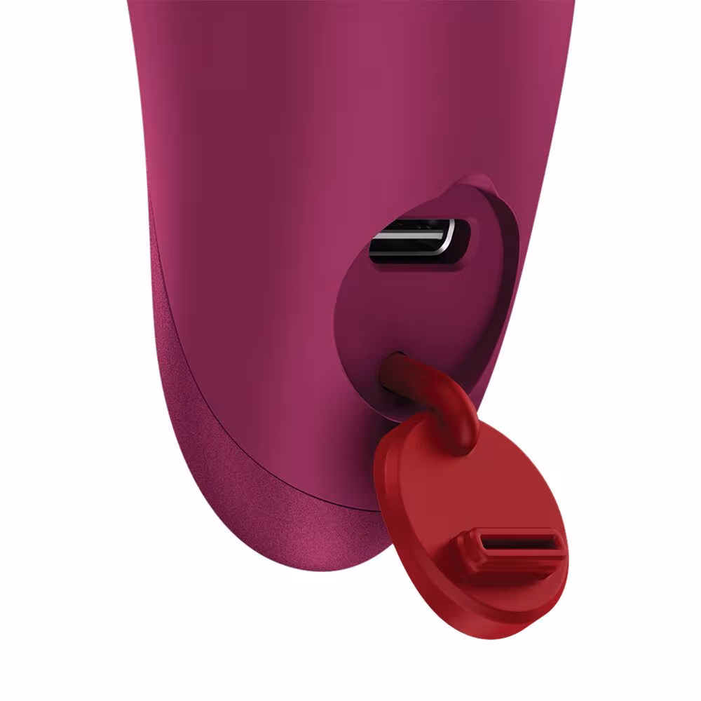 Віброкуля Fun Factory Charme Wine Red, 12 режимів, перезаряджувана — фото 6
