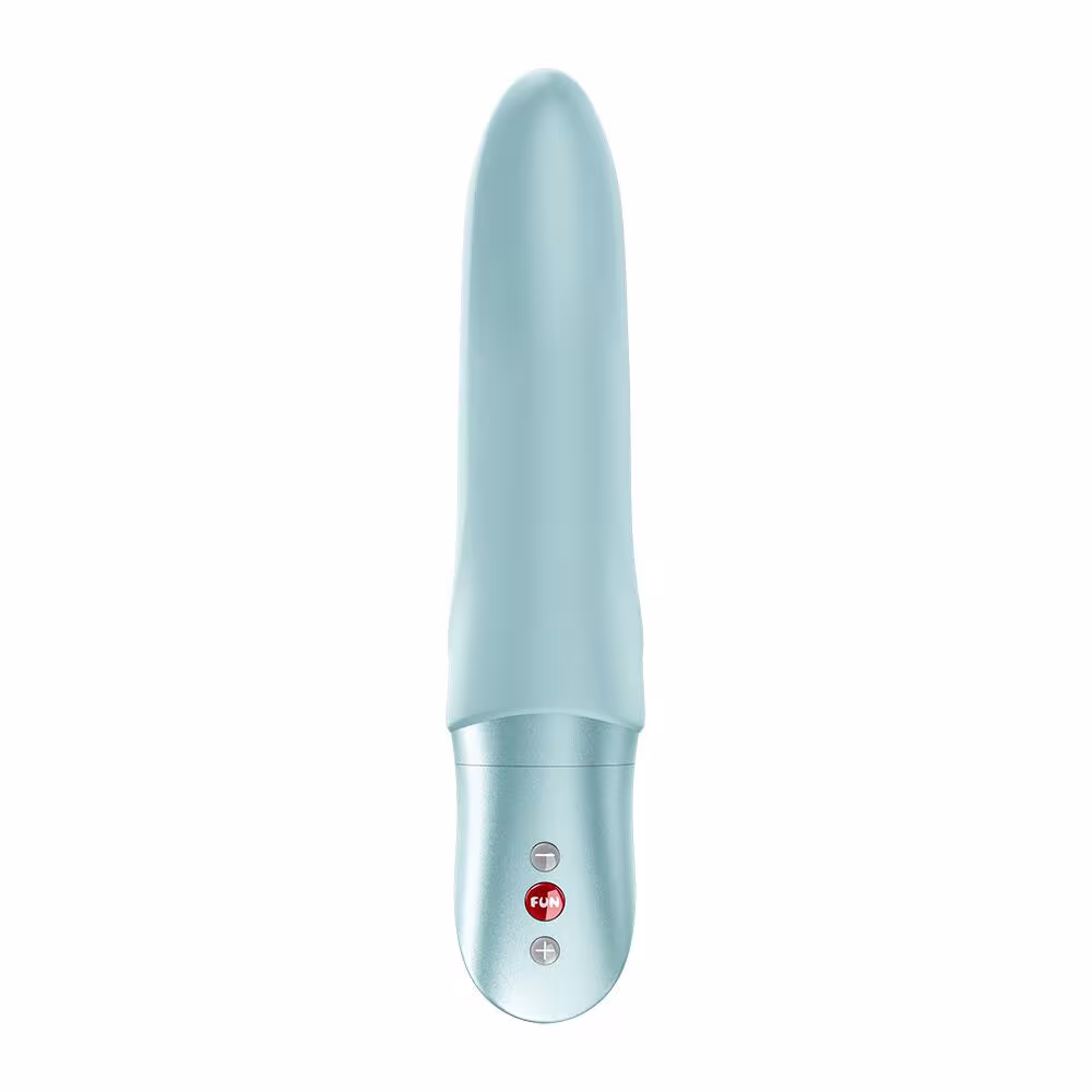 Вібратор для точки G Fun Factory Diva Dolphin Ice Blue, 10 режимів роботи, на батарейках — фото 4