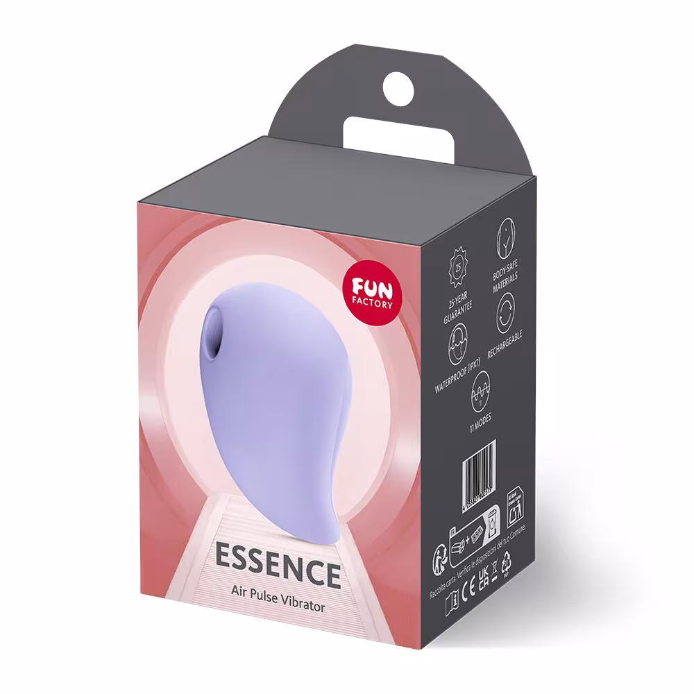 Вакуумний стимулятор Fun Factory Essence Purple, 11 режимів роботи, перезаряджуваний — фото 7