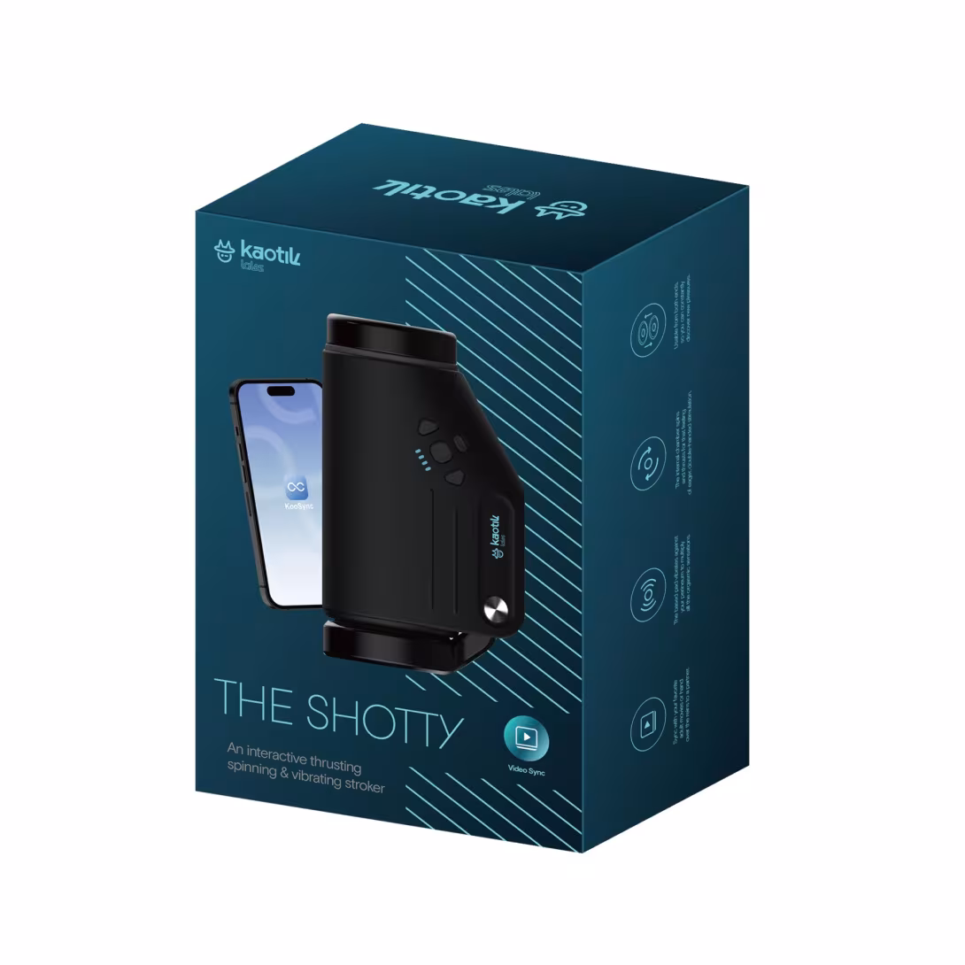 Смарт-мастурбатор Kaotik Labs The Shotty, режим edging, вібрація, обертання та імітація фрикцій — фото 9
