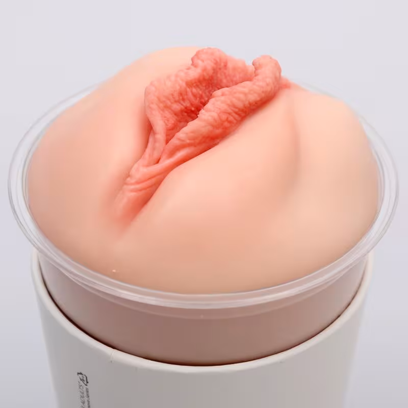 Мастурбатор-вагіна Naked Factory Cup Sleeve V–3, наскрізний — фото 4