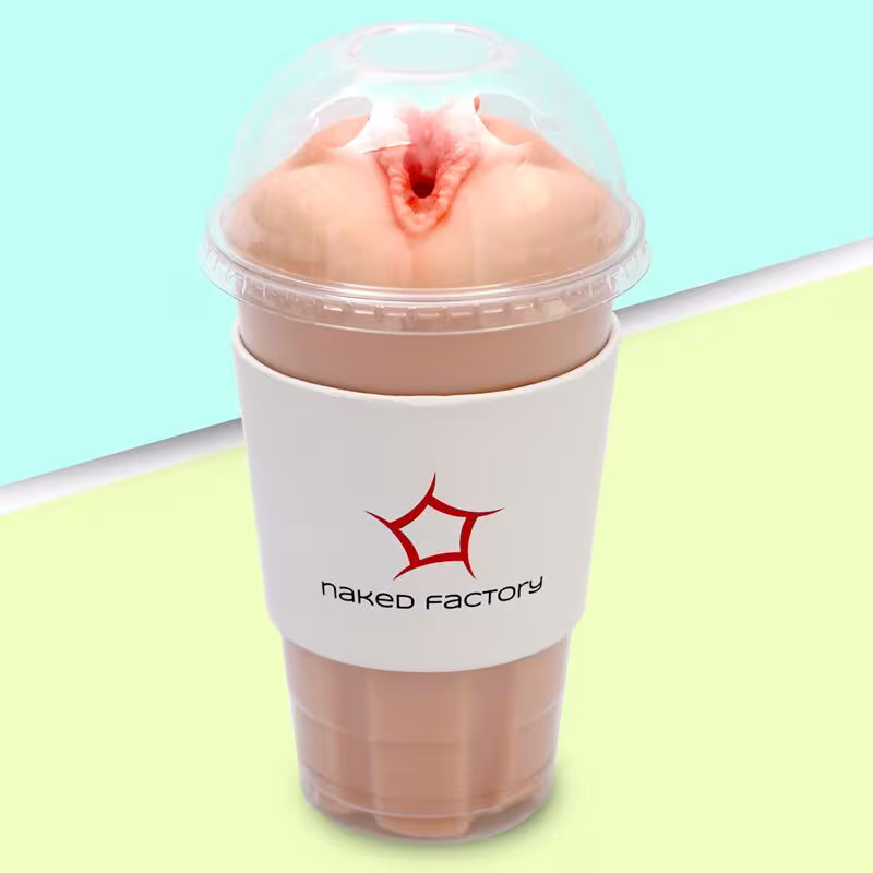 Мастурбатор-вагіна Naked Factory Cup Sleeve V–3, наскрізний — фото 8