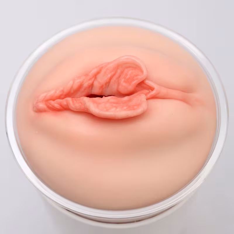 Мастурбатор-вагіна Naked Factory Cup Sleeve V–4, наскрізний — фото 3