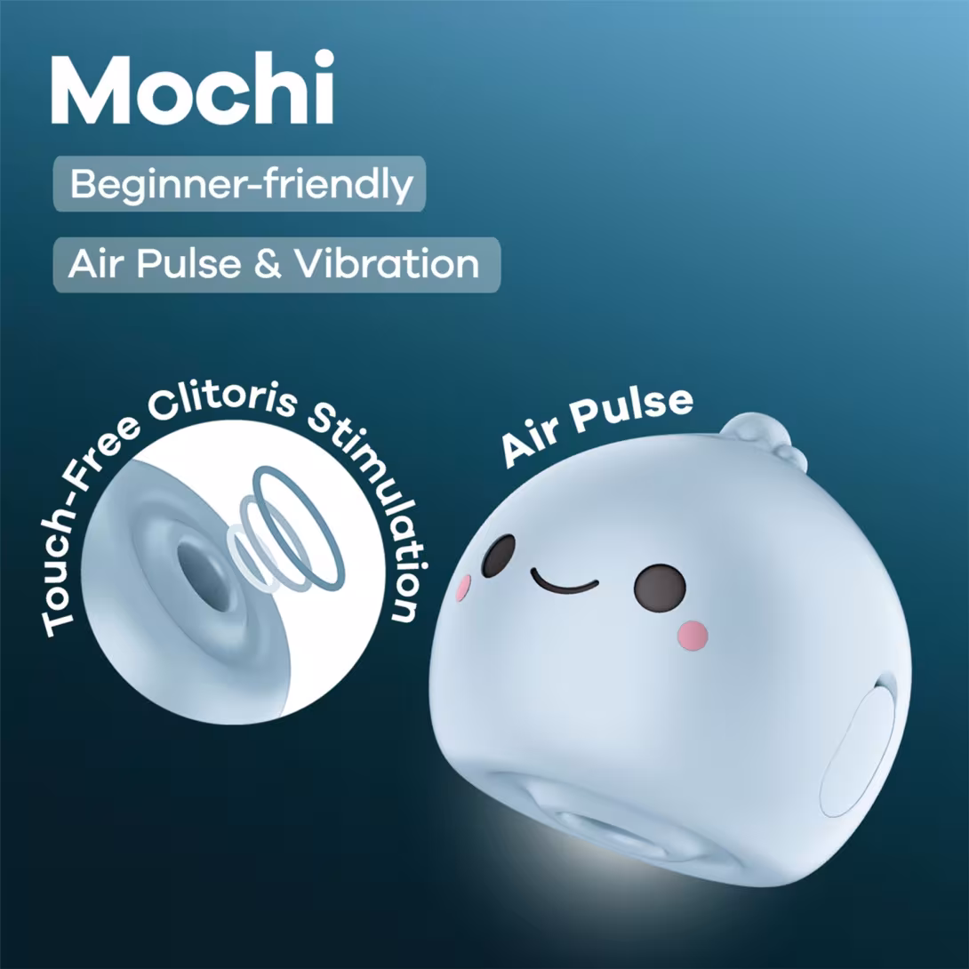 Вакуумний кліторальний стимулятор Satisfyer Mochi Frost Blue — фото 6