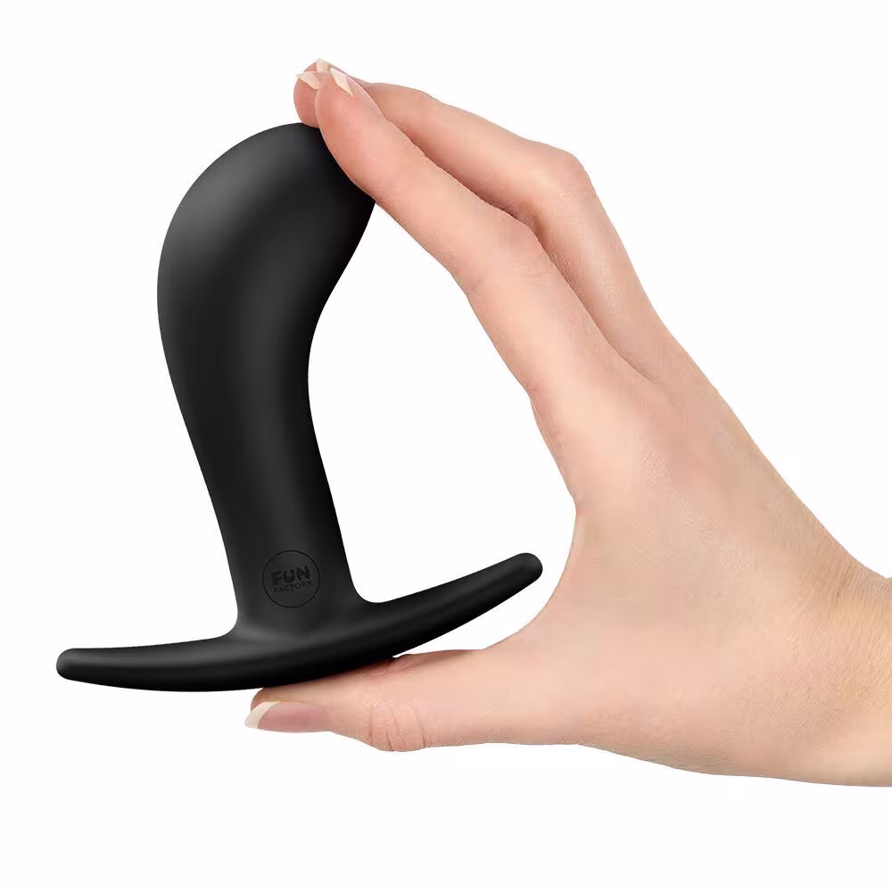 Анальна пробка Fun Factory BOOTIE L Black (м'яте паковання!!!) — фото 6