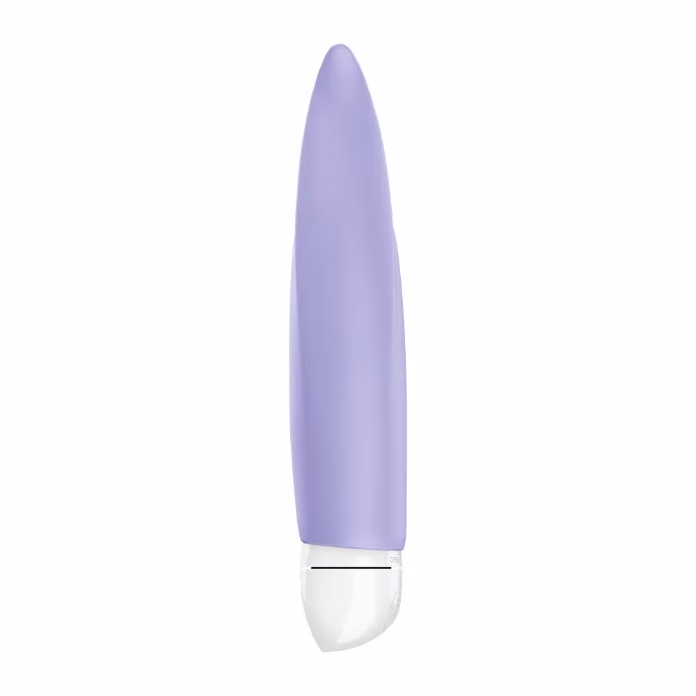 Вібратор з пелюстками Fun Factory VOLITA purple, компактний, дуже тихий, на батарейках — фото 2