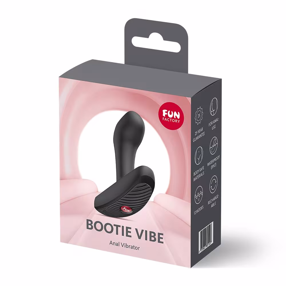 Анальна пробка Fun Factory Bootie Vibe Black — фото 9