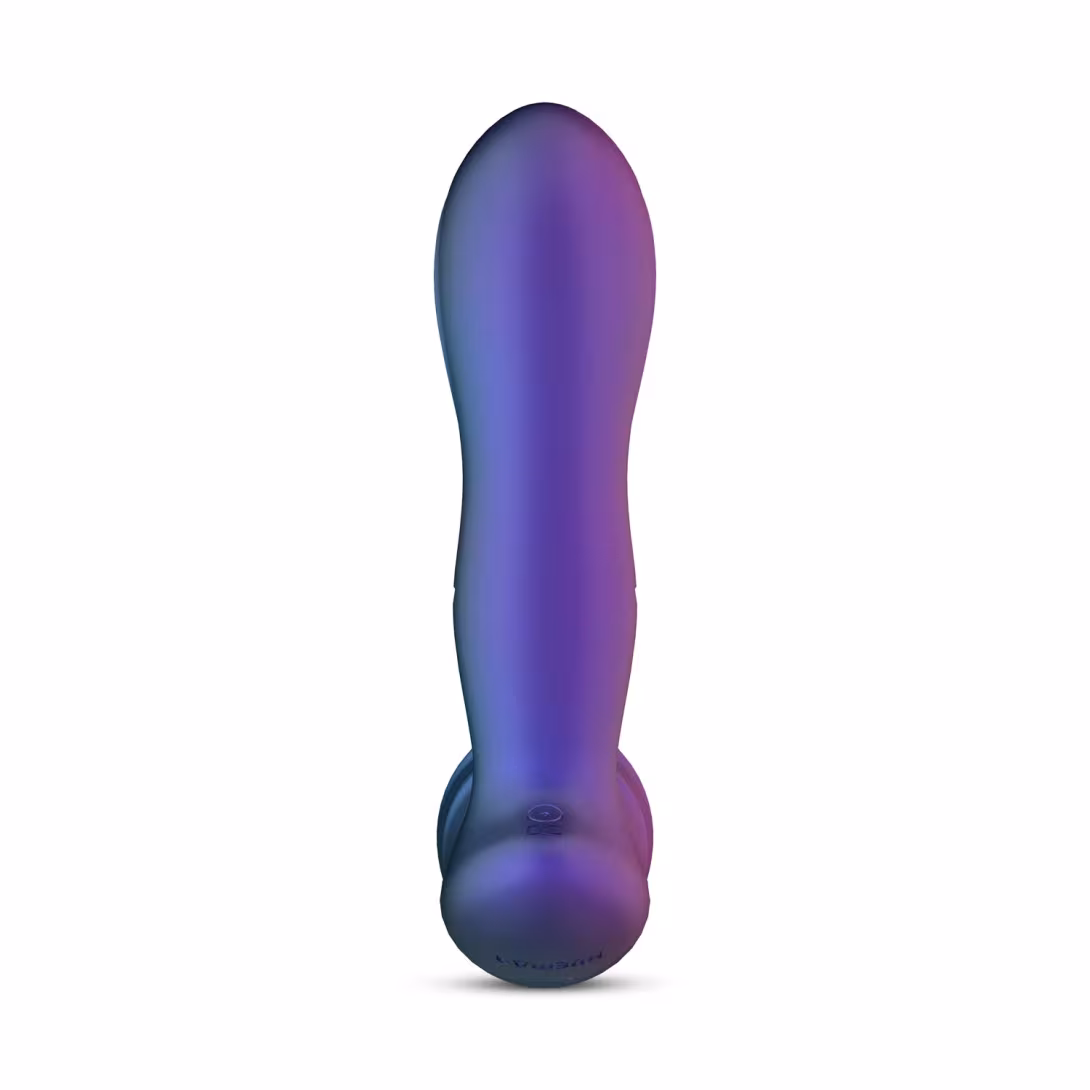 Анальна вібропробка з пульсацією Hueman - Galaxy Tapping Buttplug — фото 6