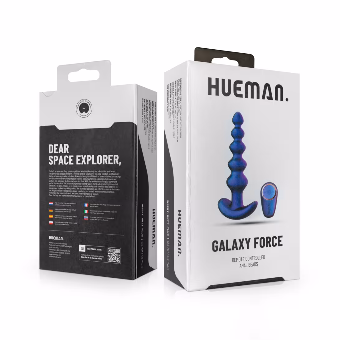Анальний вібратор Hueman - Galaxy Force Anal Beads — фото 9