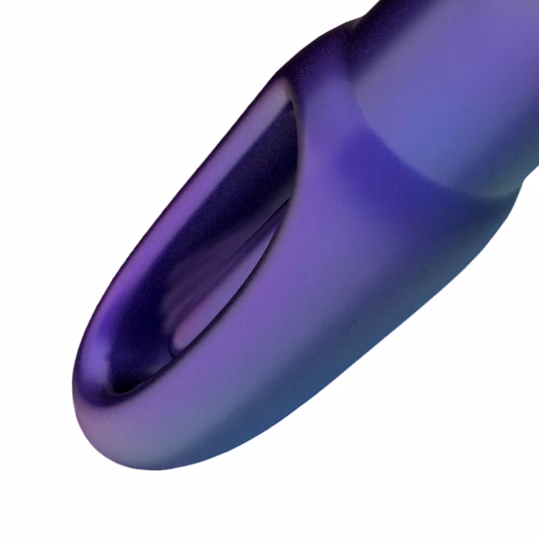 Анальна пробка з віброязичком Hueman - Voyager Butt Plug With Tapping — фото 7