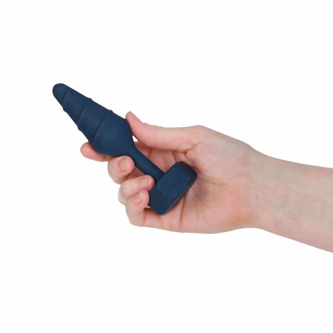 Анальна пробка Lux Active Twist Plug Small Blue (м'яте паковання!!!) — фото 6