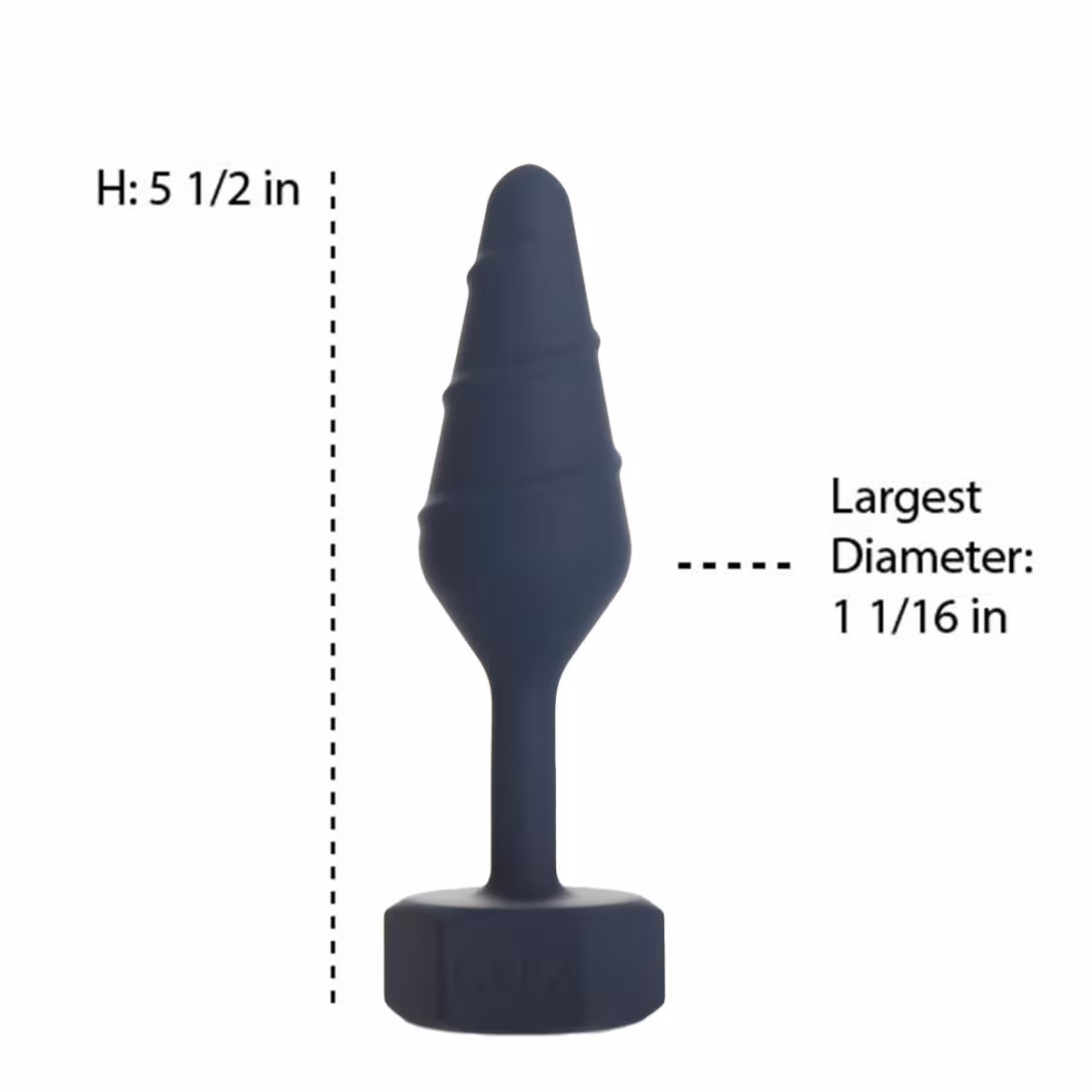 Анальна пробка Lux Active Twist Plug Small Blue — фото 4