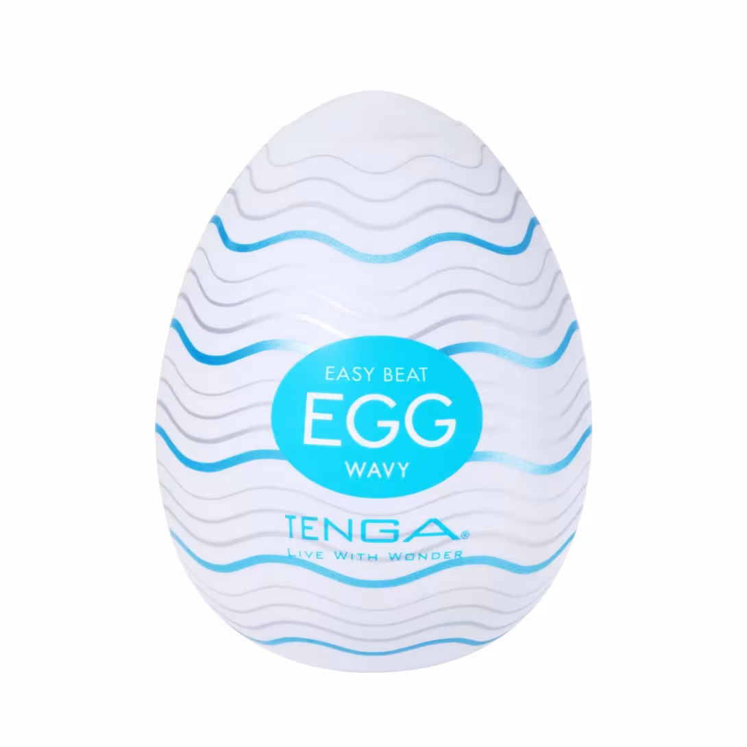 Мастурбатор-яйце Tenga Egg Wavy