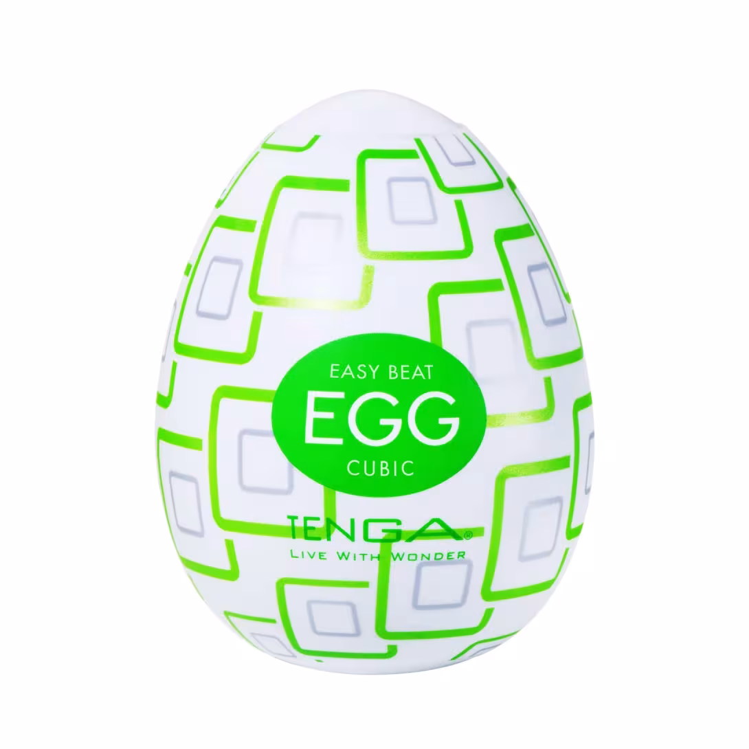 Мастурбатор-яйце Tenga Egg Cubic