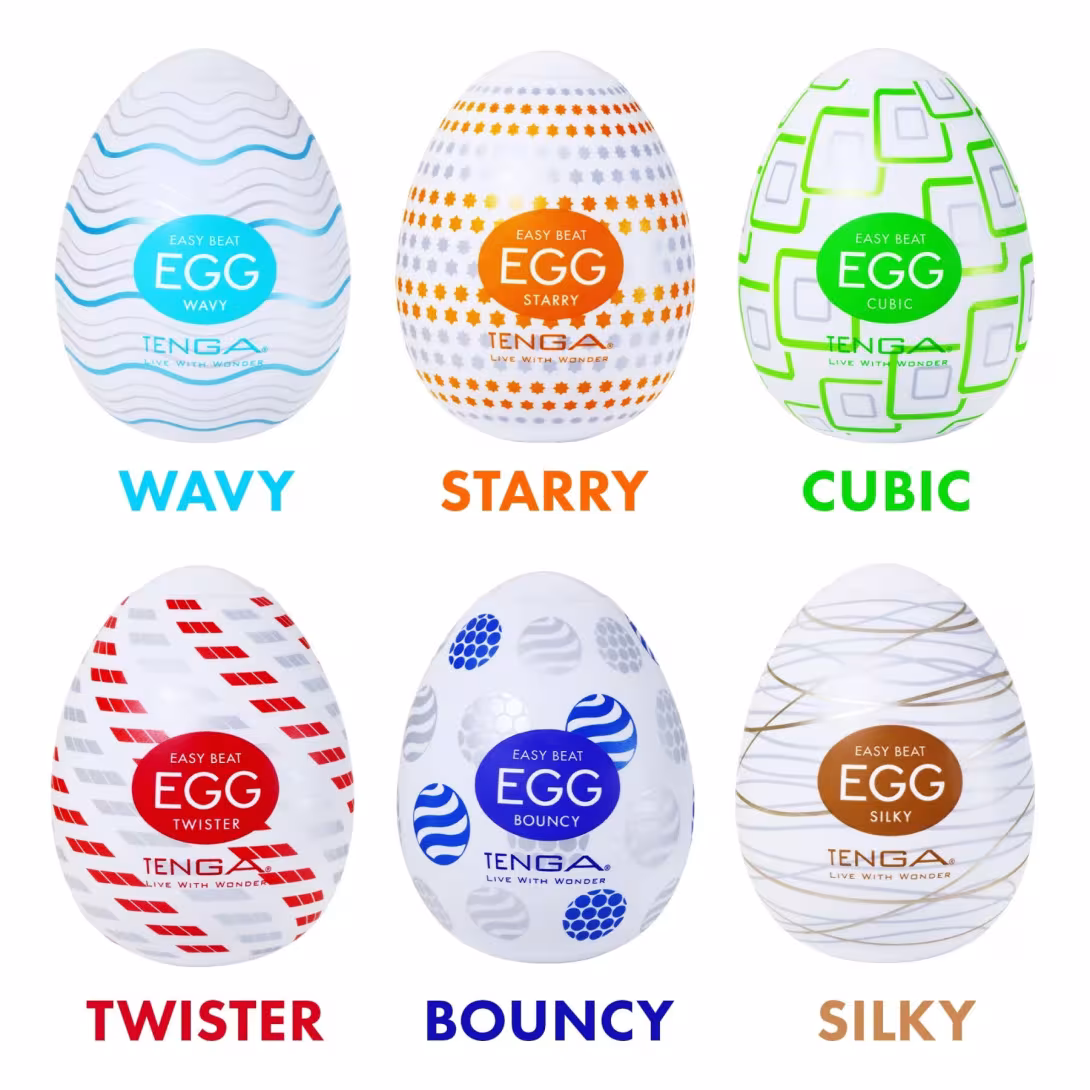 Мастурбатор-яйце Tenga Egg Cubic — фото 5