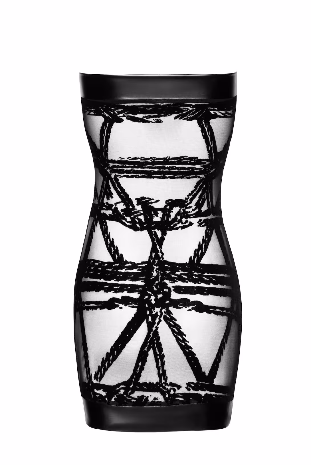 Сукня Noir Handmade F359 Bondesque Off-shoulder mini dress L — фото 6