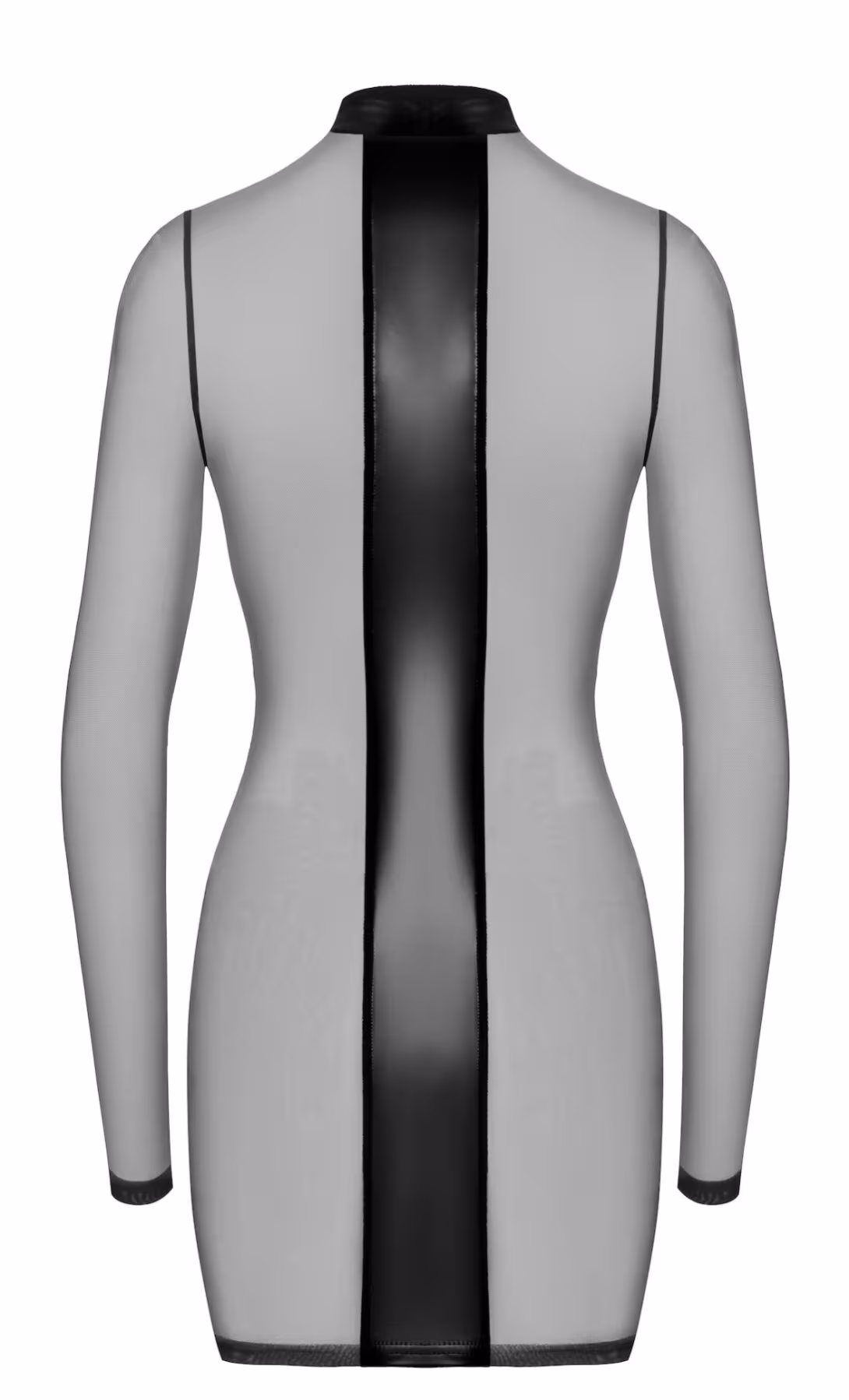 Сукня Noir Handmade F369 Crossfire Mesh & Wetlook Mini dress M — фото 6