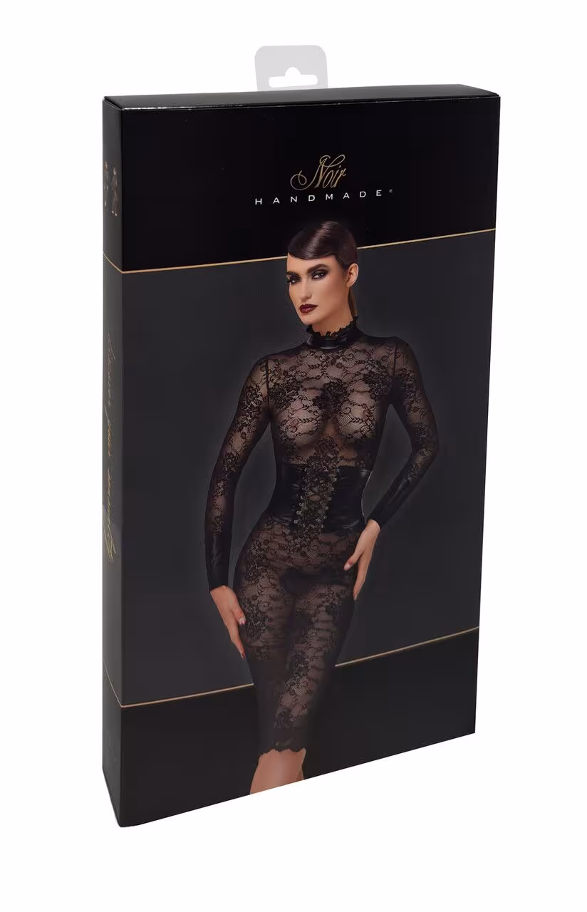 Сукня Noir Handmade F375 Noirelle Lace Corset Midi dress S — фото 9