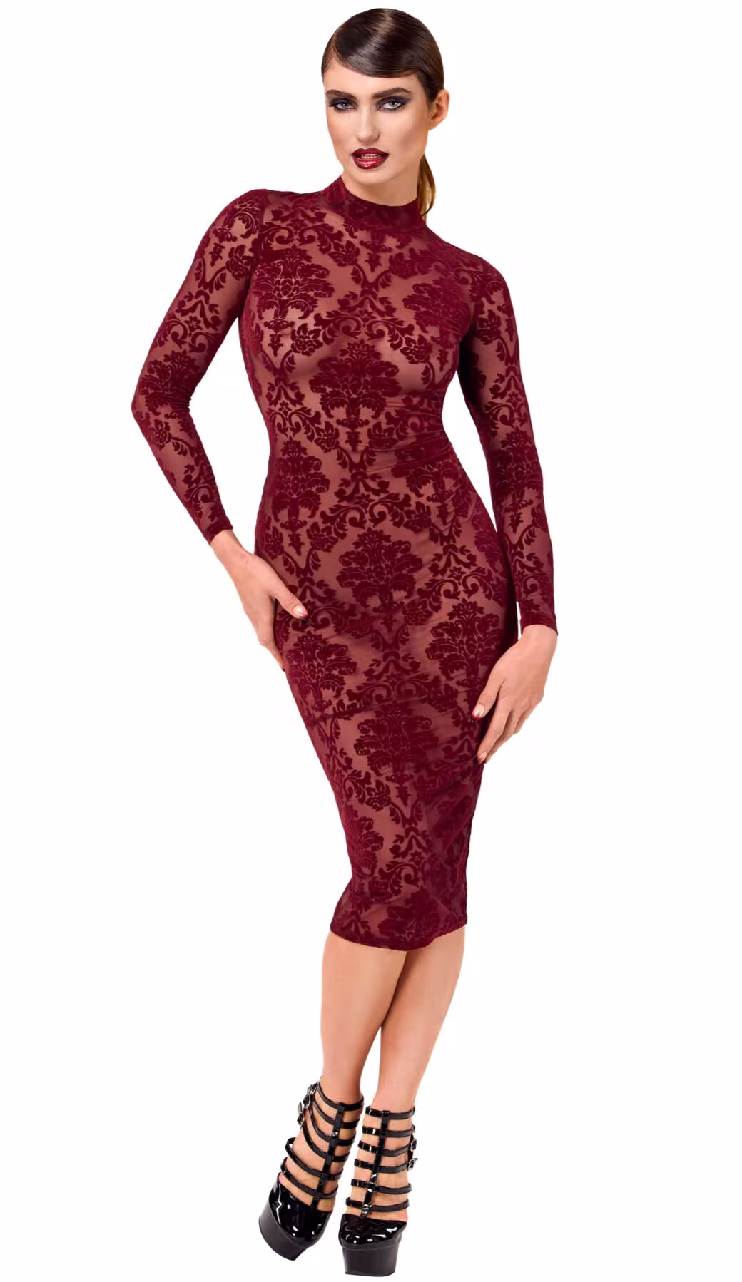 Сукня Noir Handmade F384 Kink Royal midi dress S — фото 5