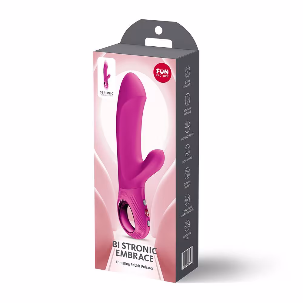Пульсатор Fun Factory Bi Stronic Embrace Magenta — фото 10