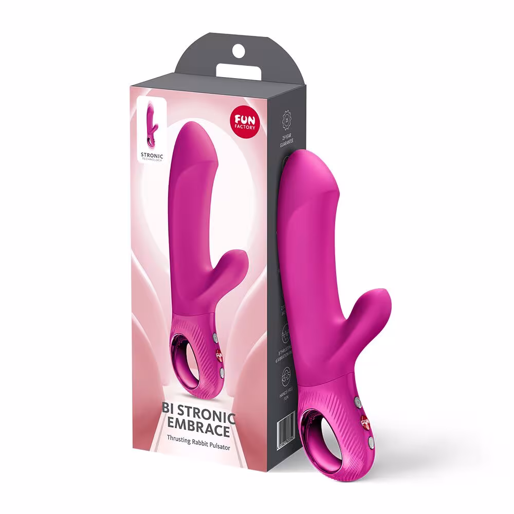 Пульсатор Fun Factory Bi Stronic Embrace Magenta — фото 9