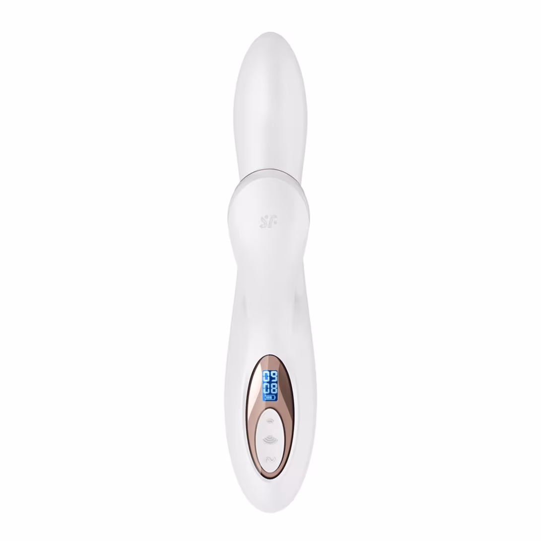 Вакуумний вібратор-кролик Satisfyer Pro+ G-Spot Generation 2 White — фото 2