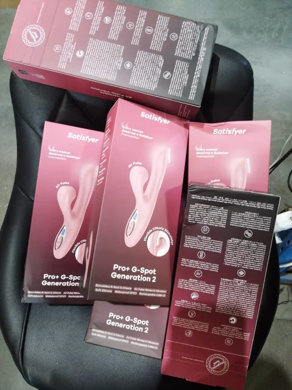 Вакуумний вібратор-кролик Satisfyer Pro+ G-Spot Generation 2 Pink (м'яте паковання!!!) — фото 2