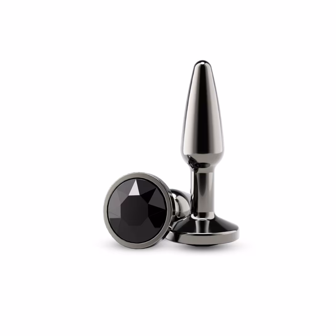 Анальна пробка NS Novelties Rear Assets - Tapered - Small - Gunmetal - Black