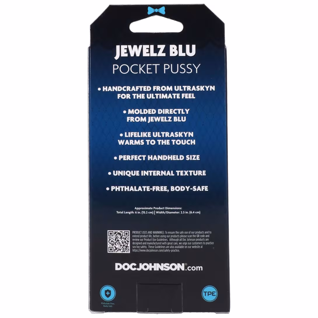 Мастурбатор Doc Johnson Jewelz Blu — фото 7