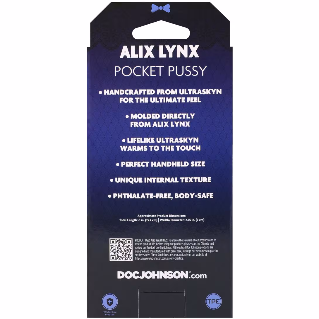 Мастурбатор Doc Johnson Alix Lynx — фото 6
