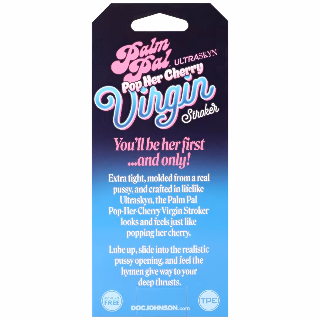 Мастурбатор Doc Johnson Palm Pal Virgin Stroker with Pop Her Cherry Juice — фото 8