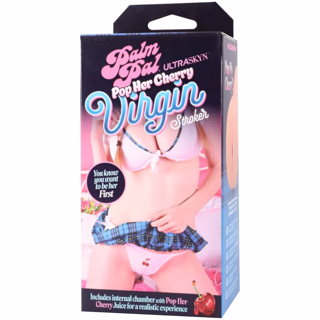 Мастурбатор Doc Johnson Palm Pal Virgin Stroker with Pop Her Cherry Juice — фото 5